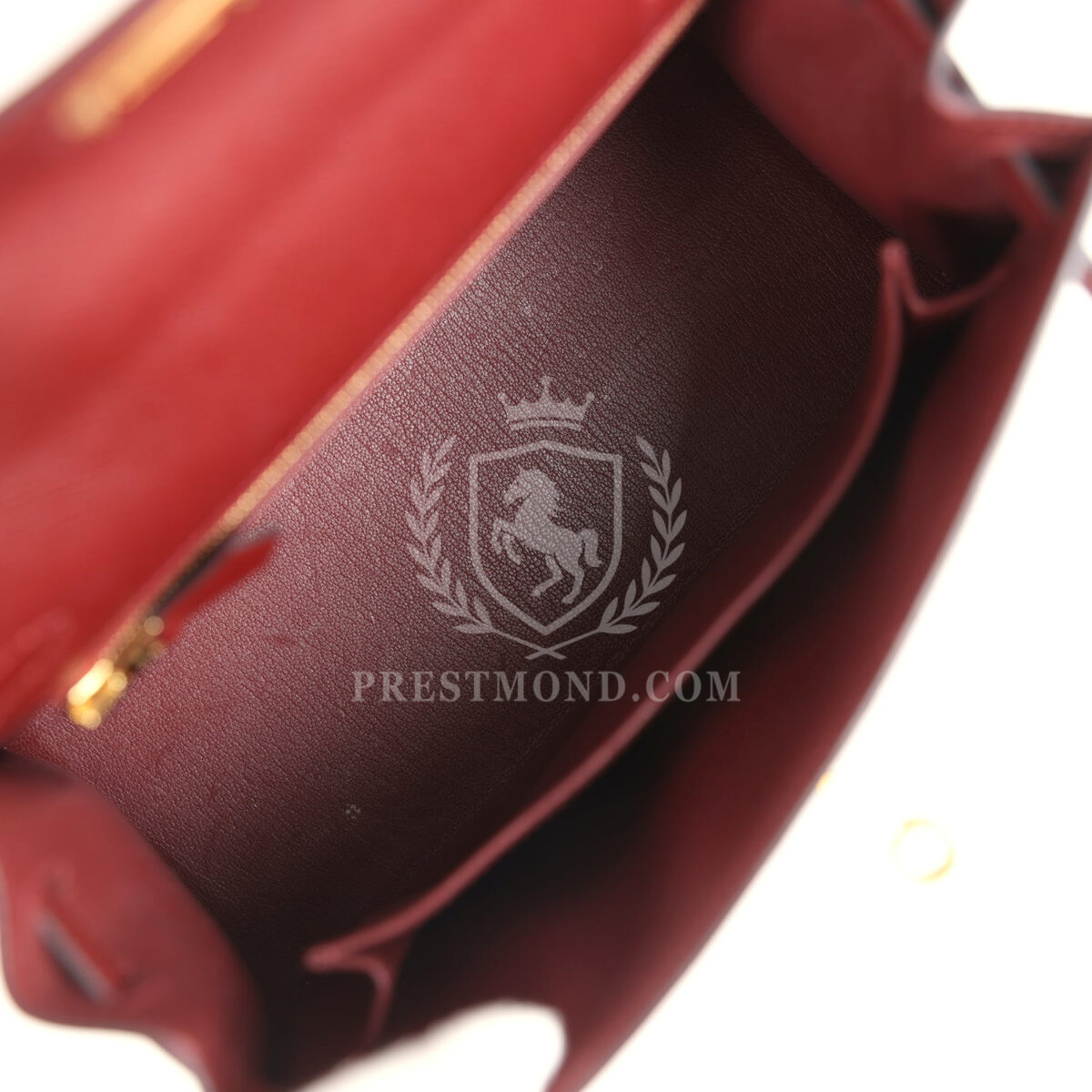 Hermes Kelly Sellier 25 Rouge H Epsom GHW — изображение 8