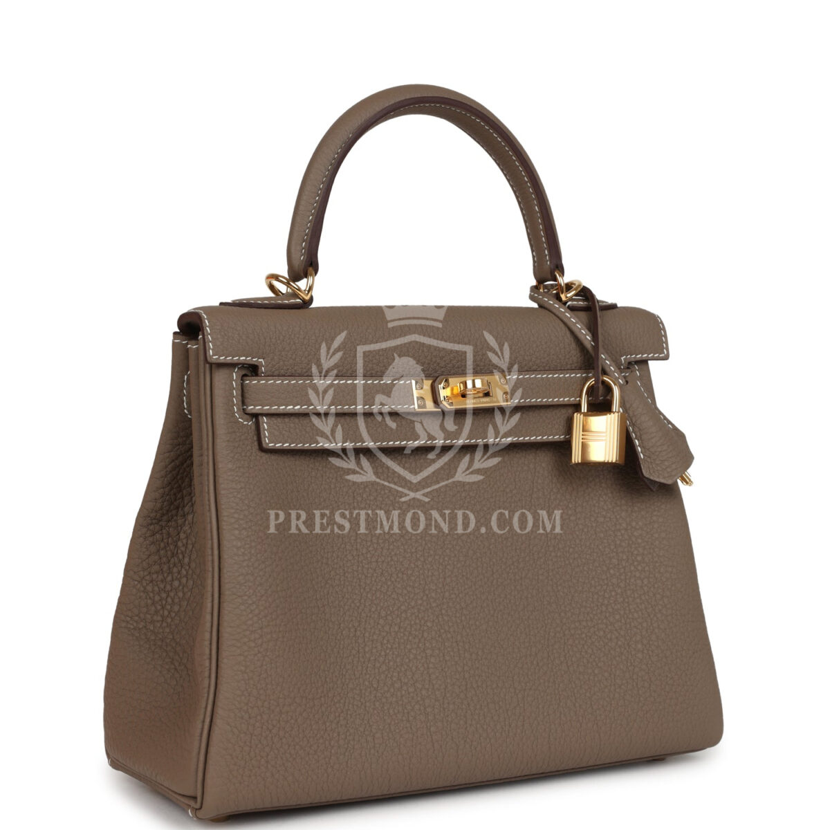 Hermes Kelly Retourne 25 Etoupe Togo GHW — изображение 2