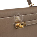 Hermes Kelly Retourne 25 Etoupe Togo GHW