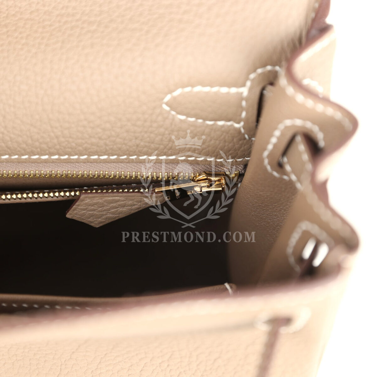 Hermes Kelly Retourne 25 Etoupe Togo GHW — изображение 9