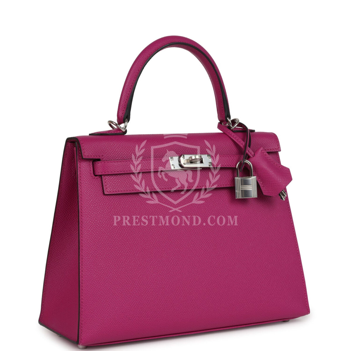 Hermes Kelly Sellier 25 Rose Pourpre Epsom PHW — изображение 2
