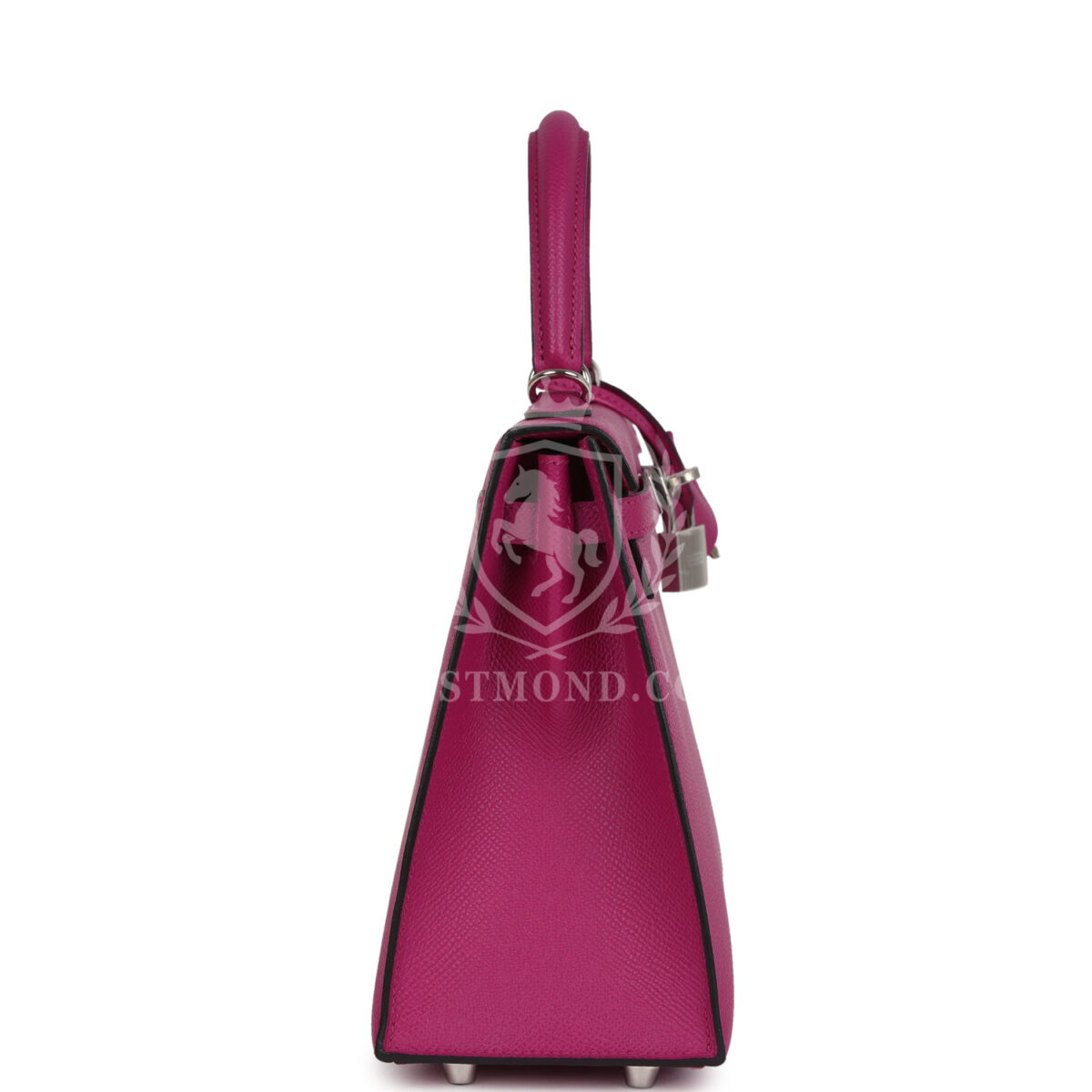 Hermes Kelly Sellier 25 Rose Pourpre Epsom PHW — изображение 3