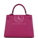 Hermes Kelly Sellier 25 Rose Pourpre Epsom PHW