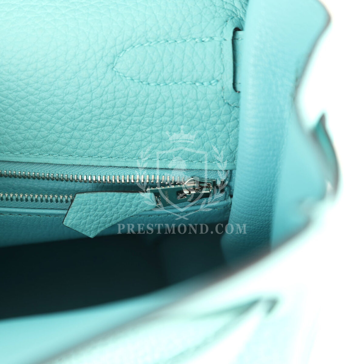 Hermes Kelly Retourne 35 Bleu Atoll Clemence PHW — изображение 9