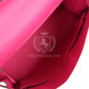 Hermes Kelly Retourne 32 Rose Tyrien Chevre PHW