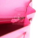 Hermes Kelly Retourne 32 Rose Tyrien Chevre PHW