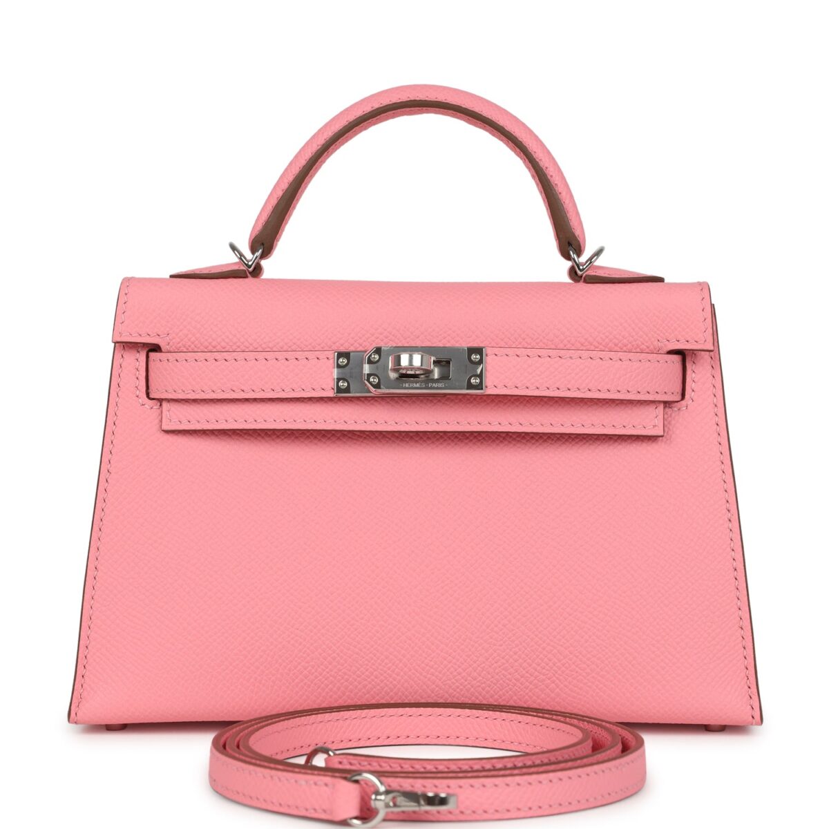 Hermes Kelly Sellier 20 Rose Confetti Epsom PHW