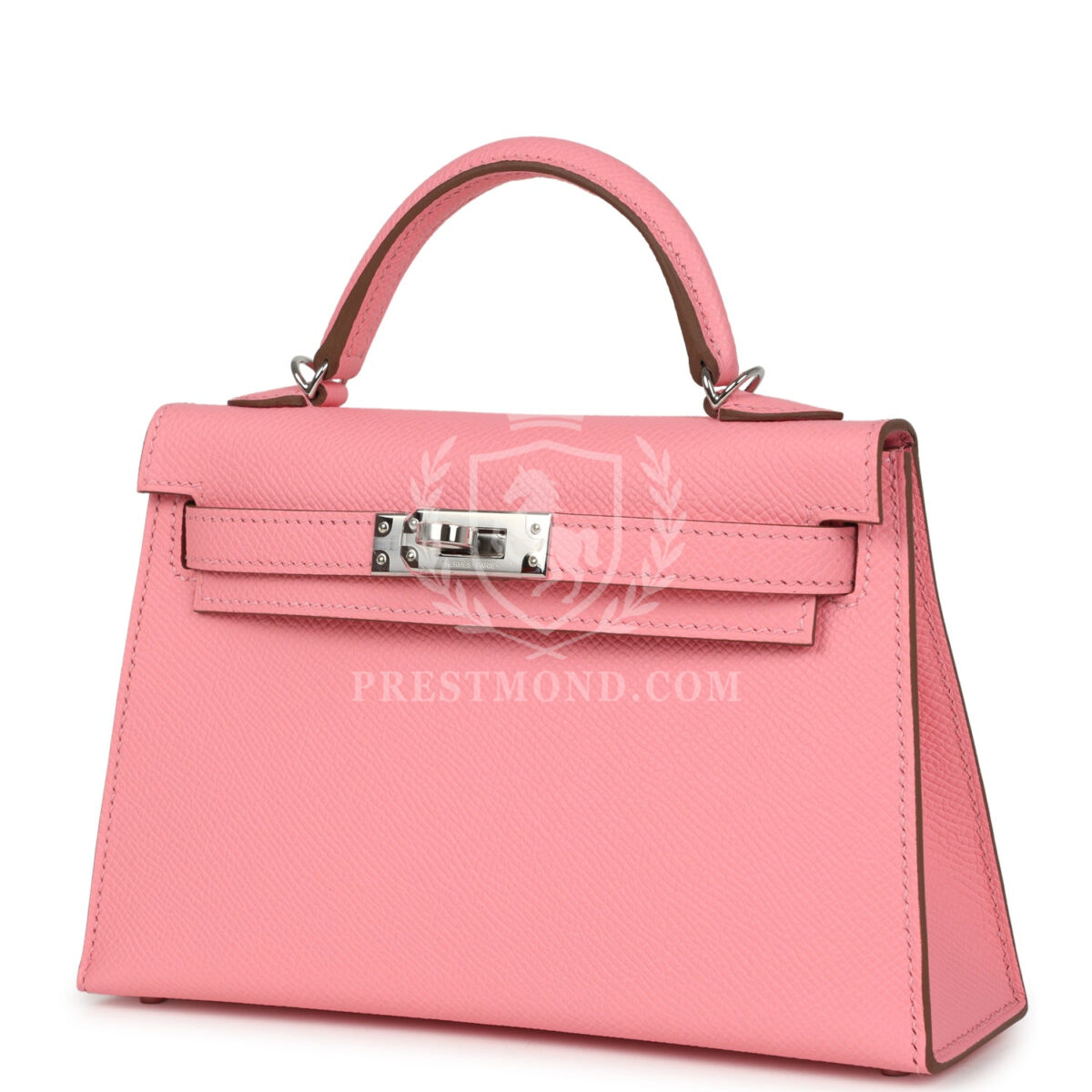 Hermes Kelly Sellier 20 Rose Confetti Epsom PHW — изображение 5