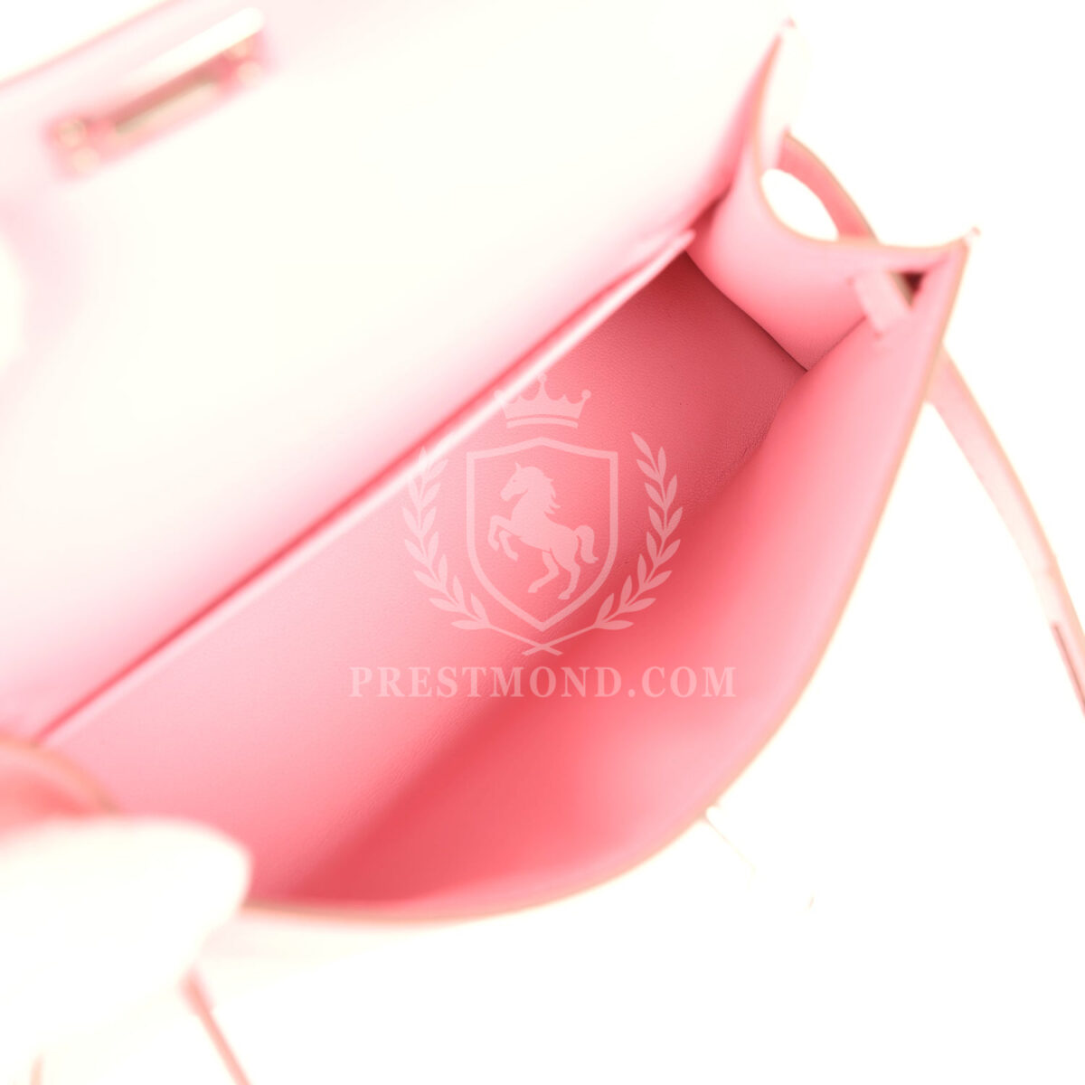 Hermes Kelly Sellier 20 Rose Confetti Epsom PHW — изображение 8