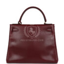 Vintage Hermes Kelly Retourne 28 Rouge H Box GHW