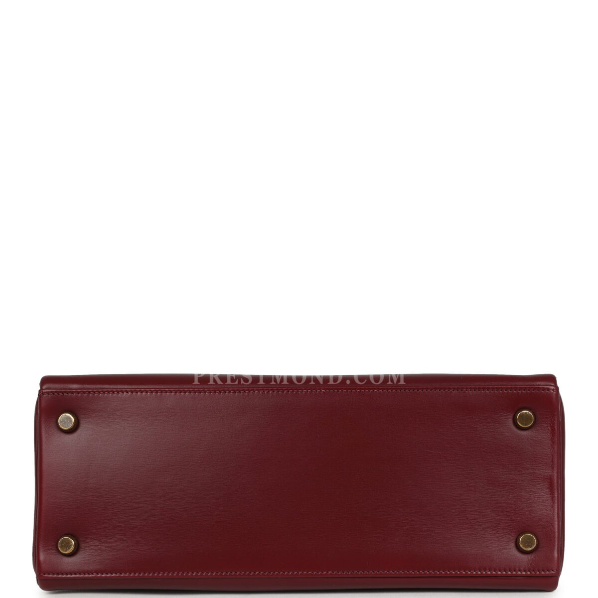 Vintage Hermes Kelly Retourne 28 Rouge H Box GHW — изображение 6