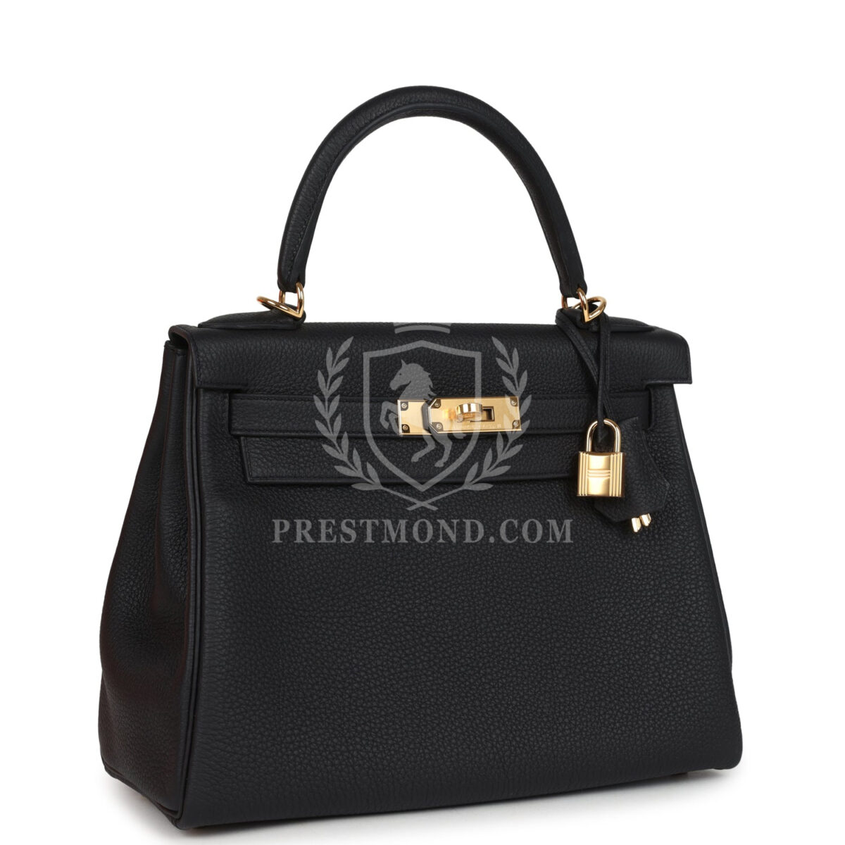 Hermes Kelly Retourne 28 Black Togo GHW — изображение 2