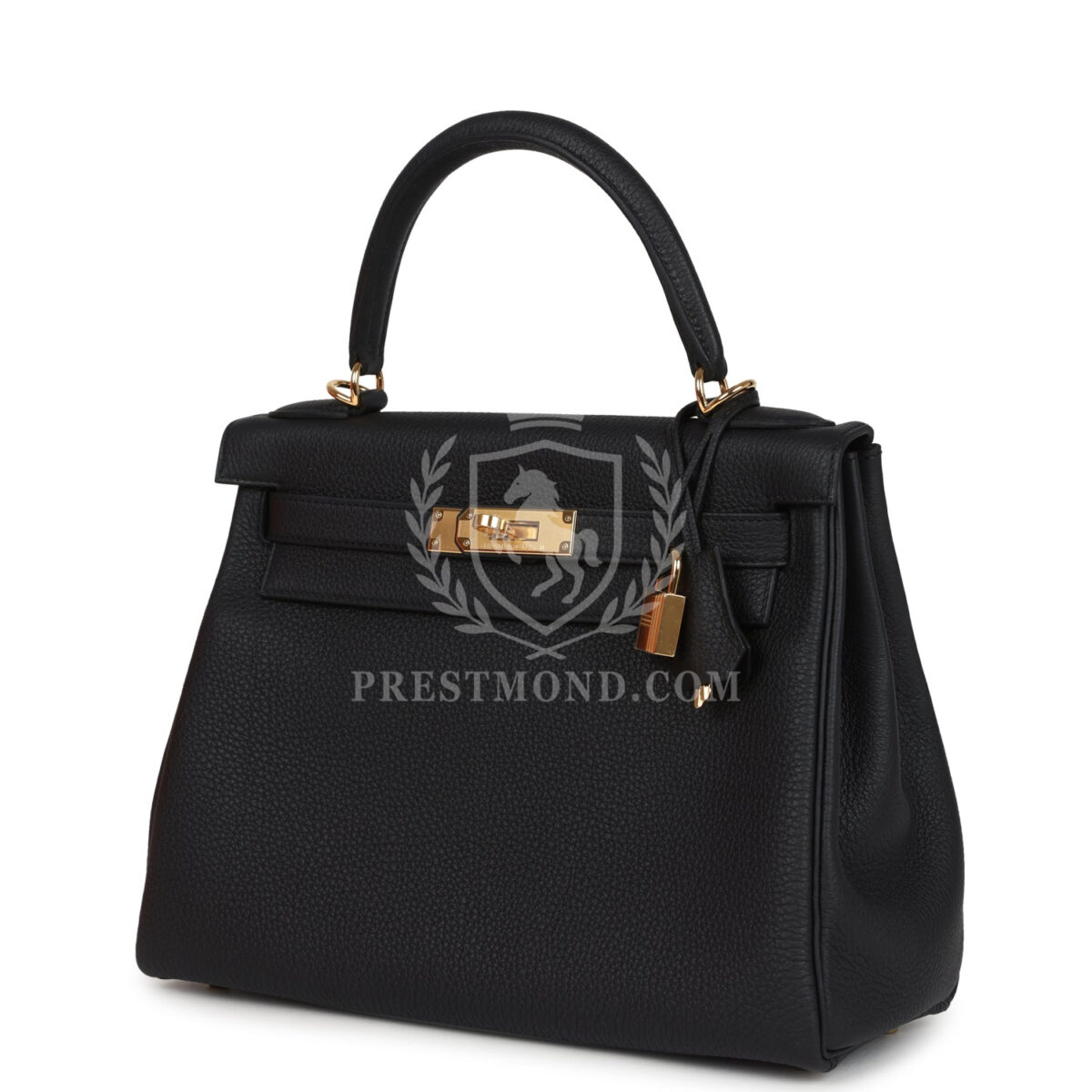 Hermes Kelly Retourne 28 Black Togo GHW — изображение 3