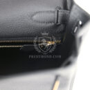 Hermes Kelly Retourne 28 Black Togo GHW