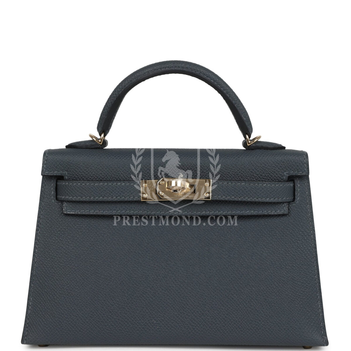 Hermes Kelly Sellier 20 Gris Misty Epsom PBHW — изображение 2