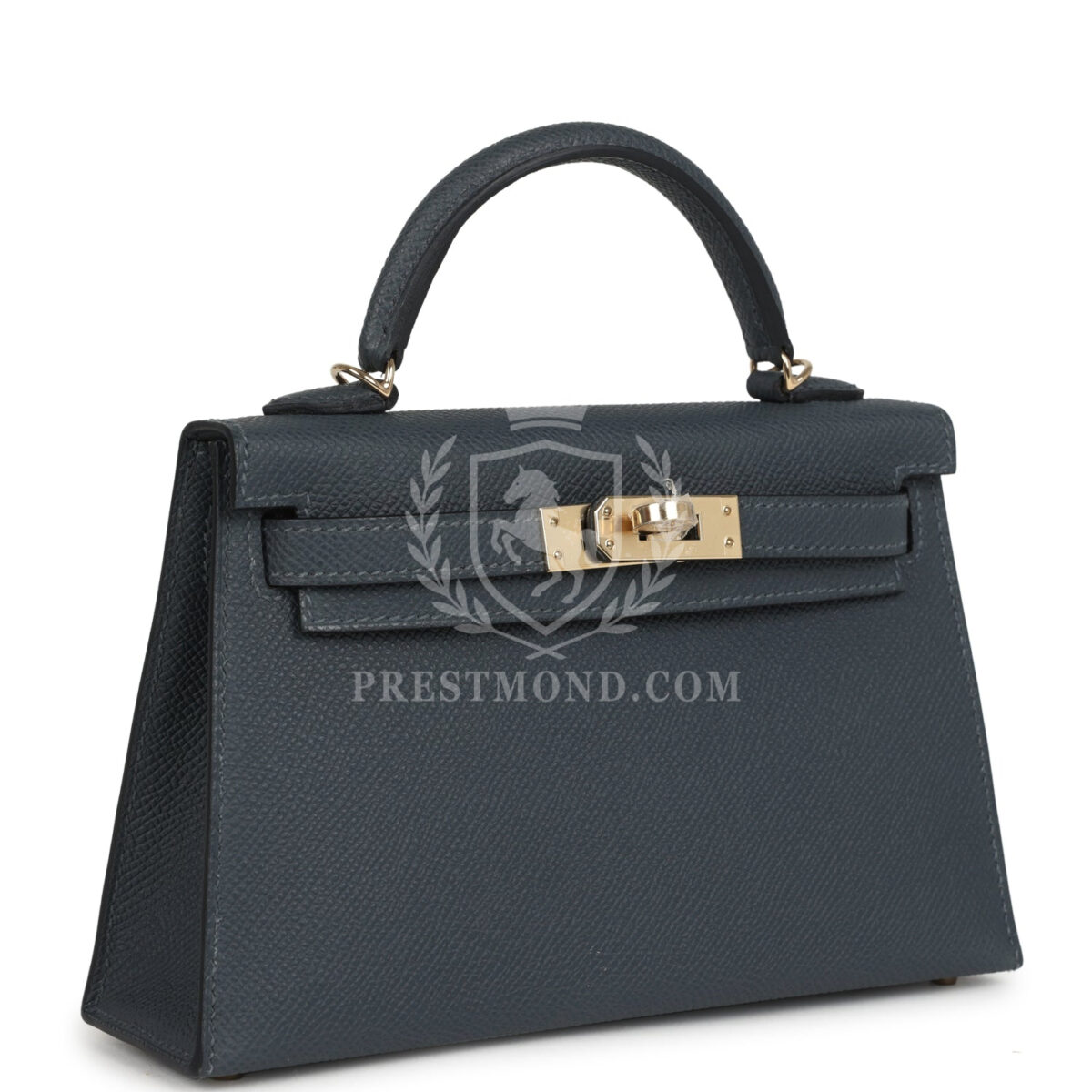 Hermes Kelly Sellier 20 Gris Misty Epsom PBHW — изображение 3