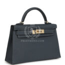 Hermes Kelly Sellier 20 Gris Misty Epsom PBHW