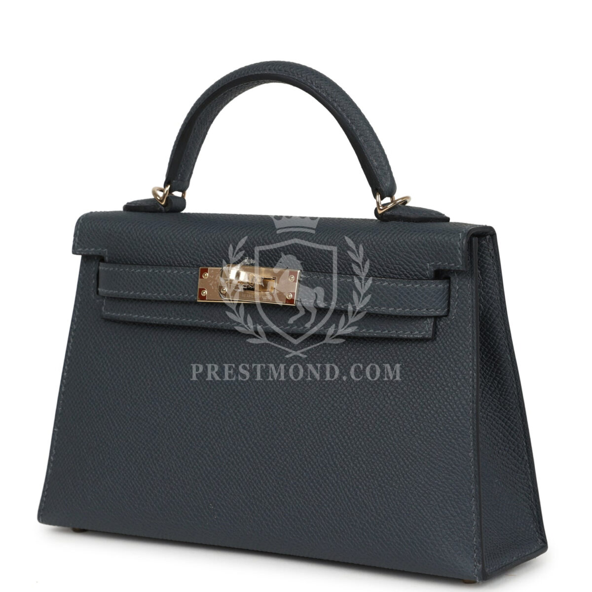 Hermes Kelly Sellier 20 Gris Misty Epsom PBHW — изображение 6