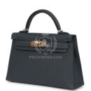 Hermes Kelly Sellier 20 Gris Misty Epsom PBHW