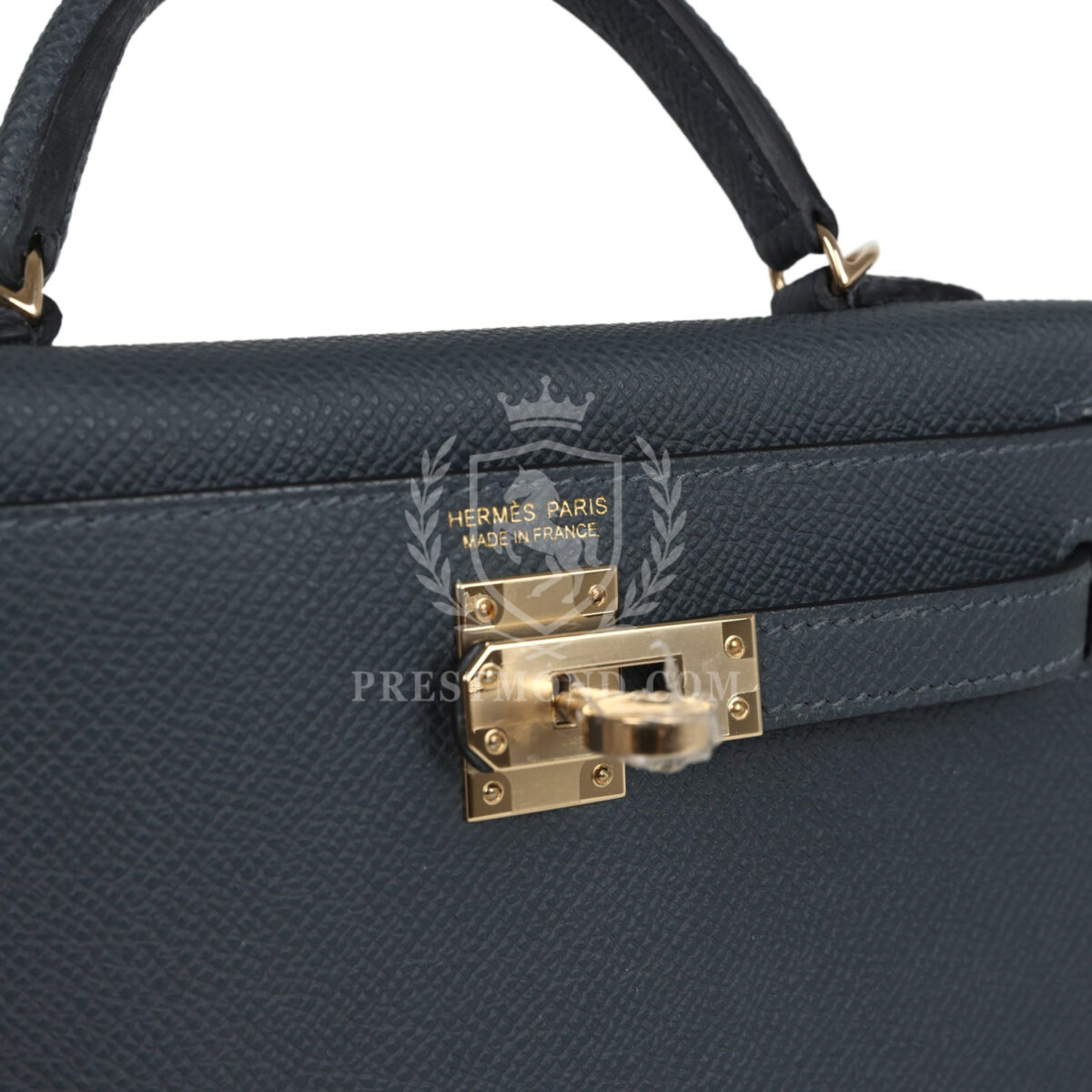 Hermes Kelly Sellier 20 Gris Misty Epsom PBHW — изображение 8