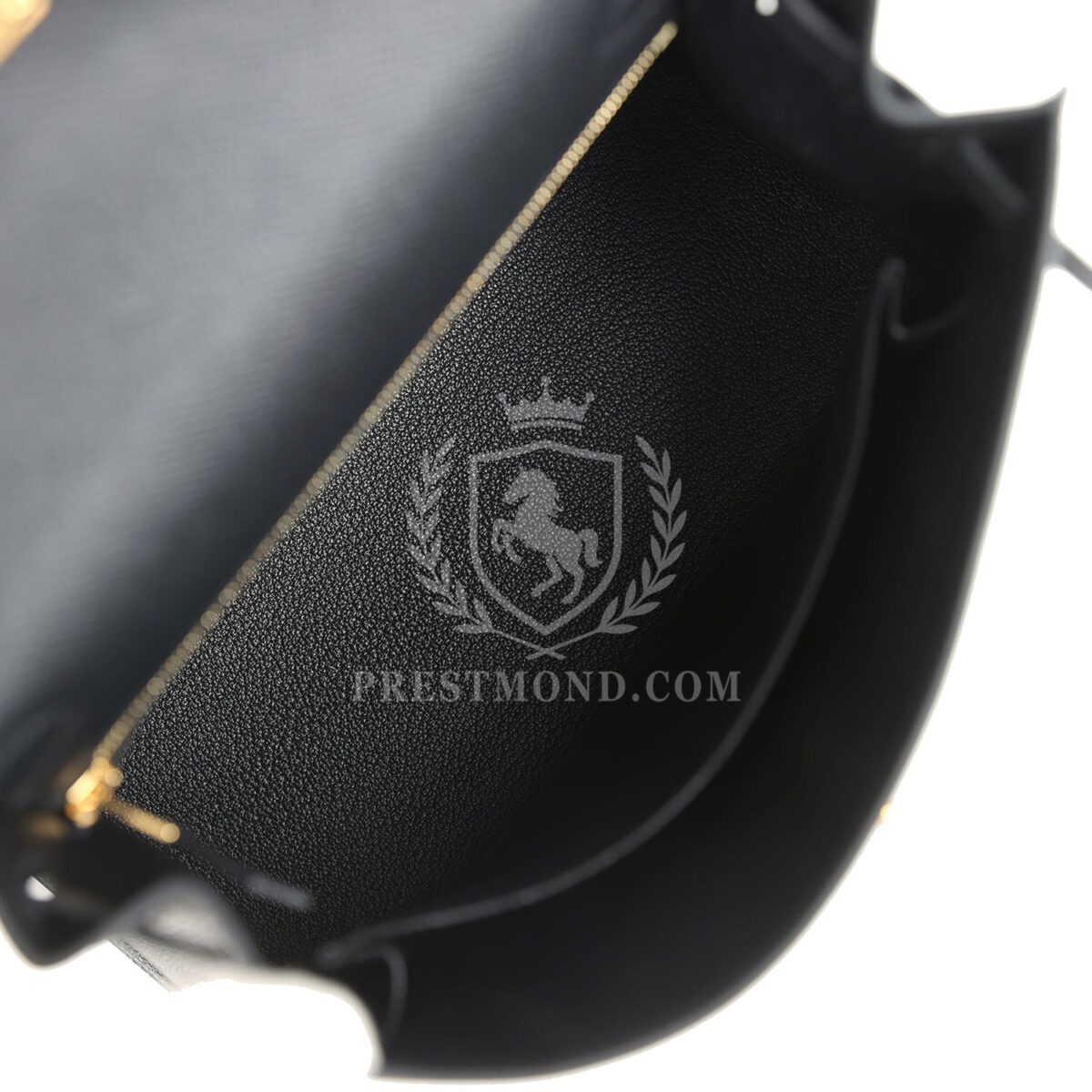 Hermes Kelly Sellier 25 Black Epsom GHW — изображение 8