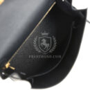 Hermes Kelly Sellier 25 Black Epsom GHW