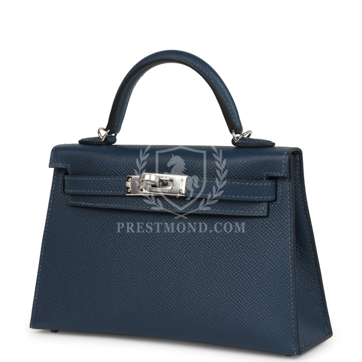 Hermes Kelly Sellier 20 Bleu de Prusse Epsom PHW — изображение 5
