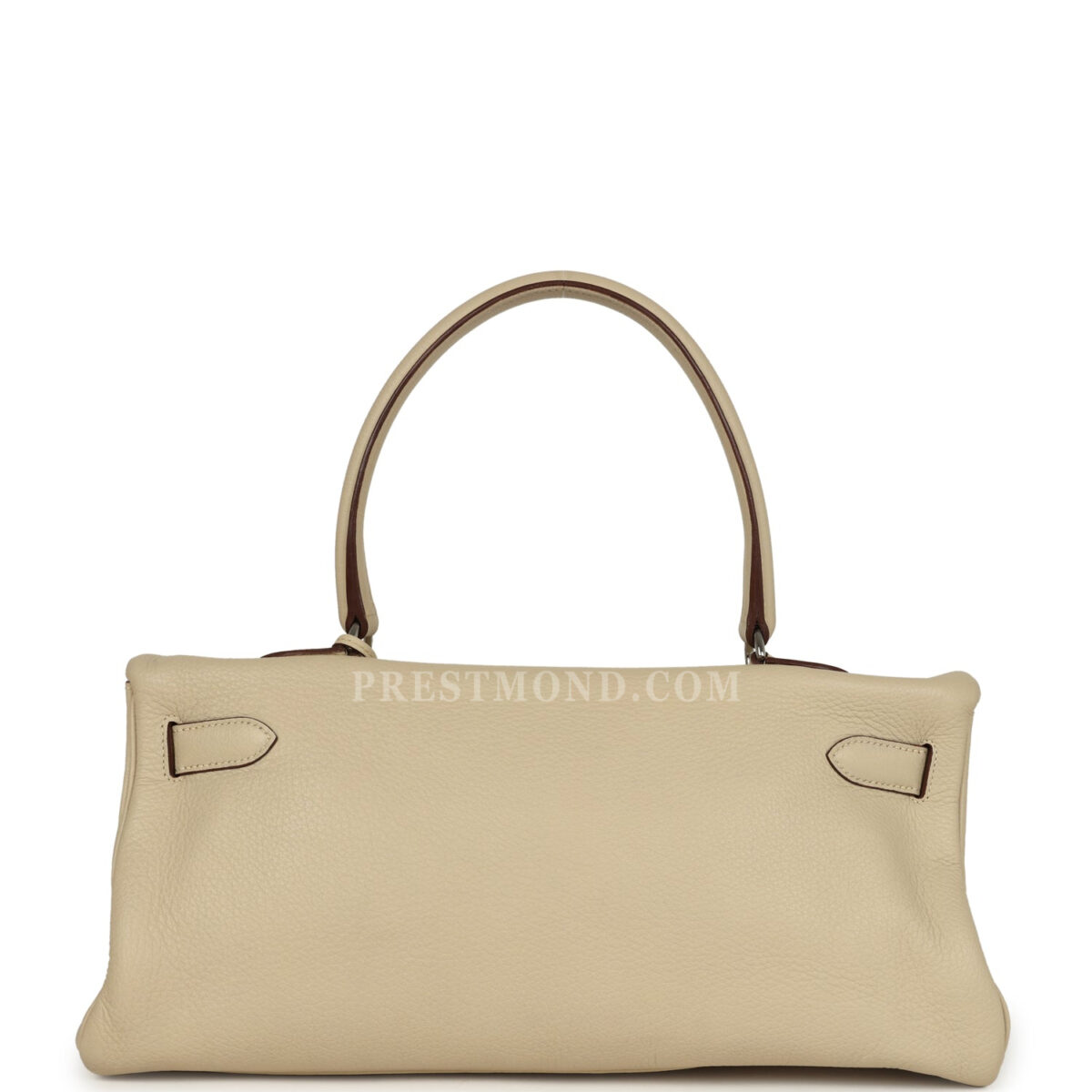Vintage Hermes Shoulder Kelly 42 JPG Parchemin Clemence PHW — изображение 4