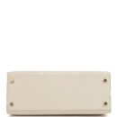 Hermes Special Order (HSS) Kelly Sellier 28 Craie and Rose Azalee Epsom Brushed GHW