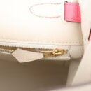 Hermes Special Order (HSS) Kelly Sellier 28 Craie and Rose Azalee Epsom Brushed GHW
