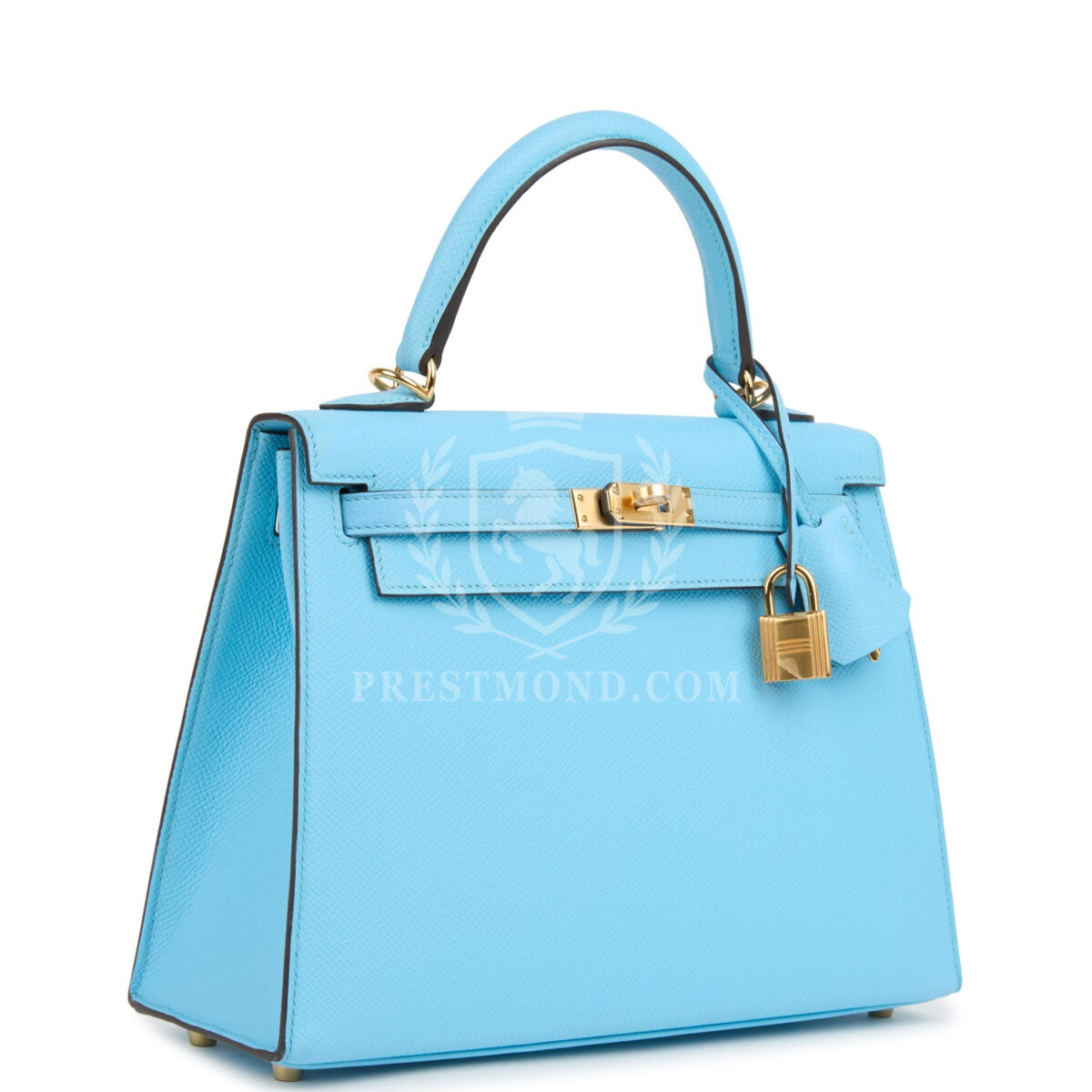 Hermes Kelly Sellier 25 Celeste Epsom GHW — изображение 2
