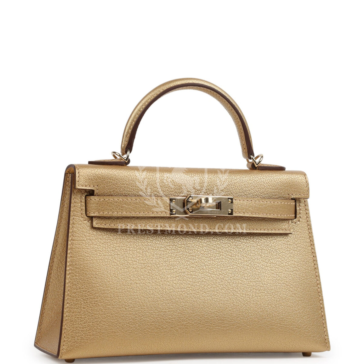 Hermes Kelly Sellier 20 Dore Chevre Chamkilight PBHW — изображение 2