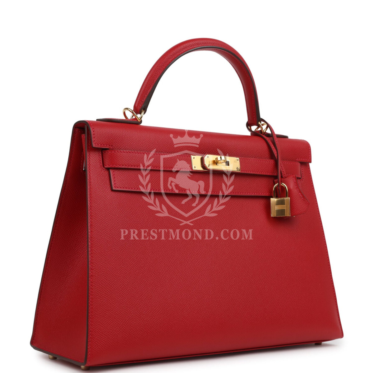 Hermes Kelly Sellier 32 Rouge Casaque Epsom GHW — изображение 2