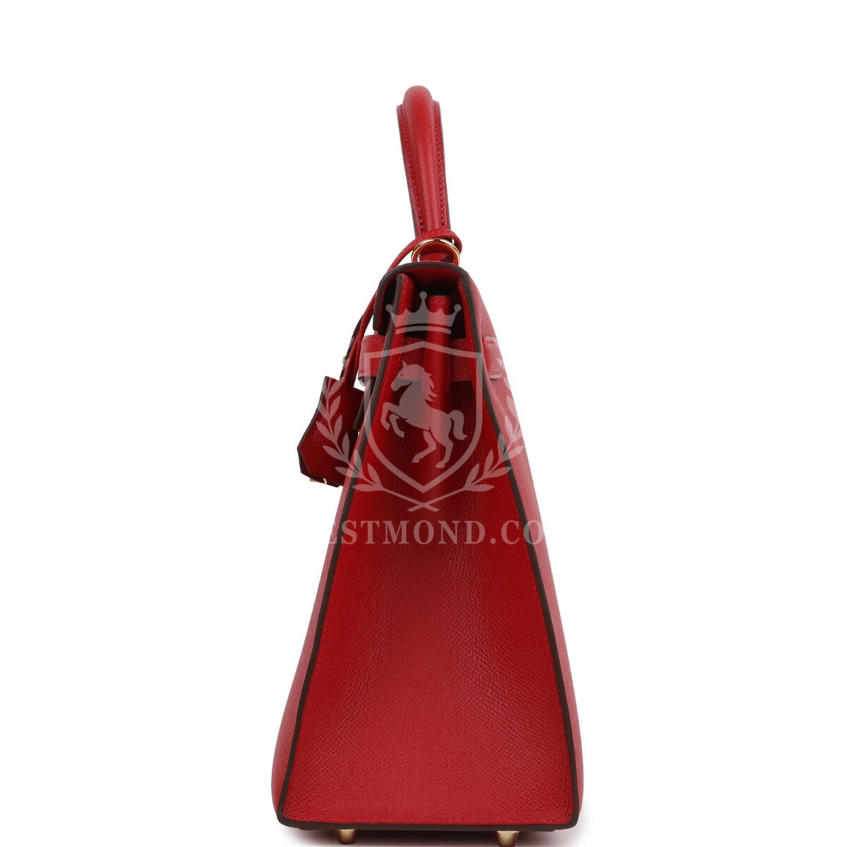 Hermes Kelly Sellier 32 Rouge Casaque Epsom GHW — изображение 3