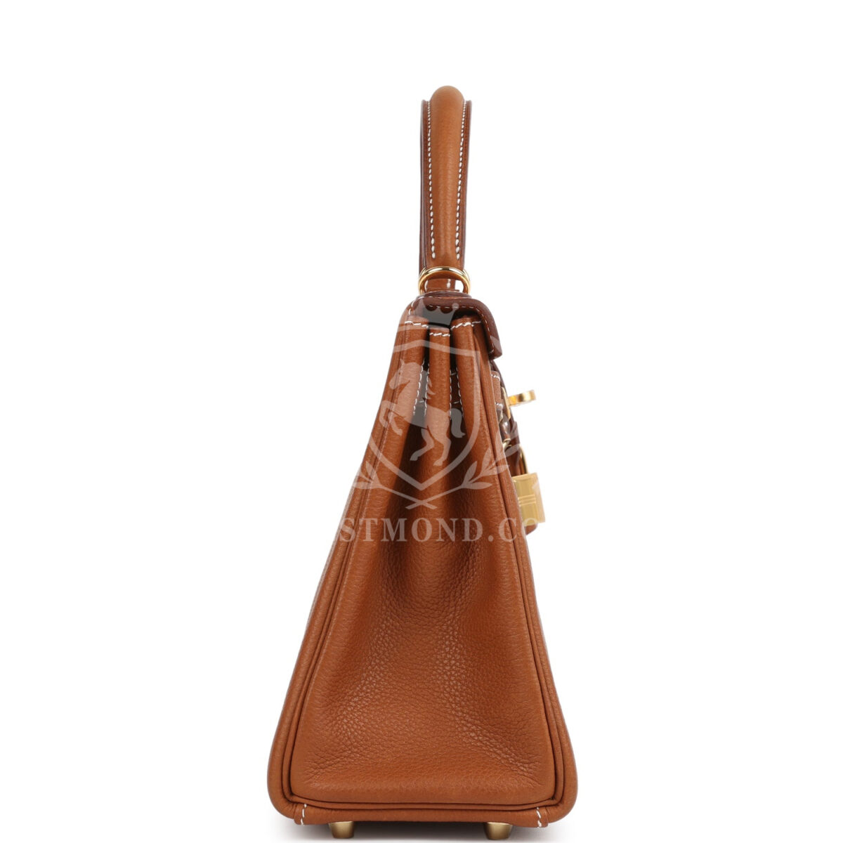 Hermes Kelly Retourne 25 Fauve Barenia Faubourg GHW — изображение 3