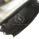 Hermes Kelly Sellier 28 Black Tadelakt GHW