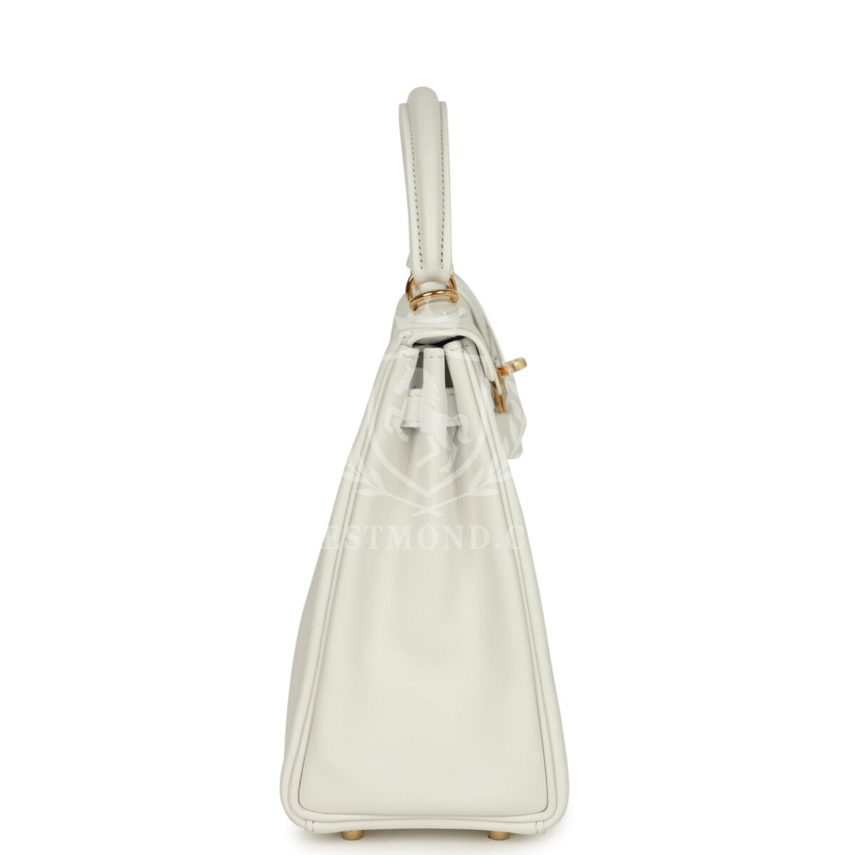 Hermes Kelly Retourne 25 New White Swift GHW — изображение 3