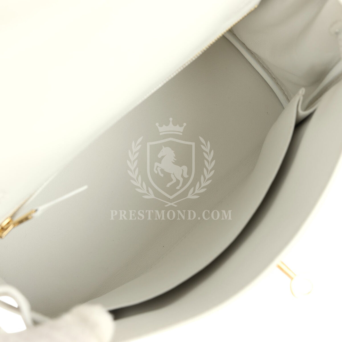 Hermes Kelly Retourne 25 New White Swift GHW — изображение 8