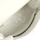 Hermes Kelly Retourne 25 New White Swift GHW