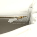 Hermes Kelly Retourne 25 New White Swift GHW