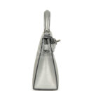 Hermes Kelly Sellier 20 Argent Chevre Chamkilight PHW