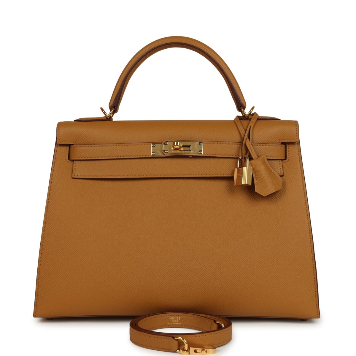 Hermes Kelly Sellier 32 Sesame Epsom GHW