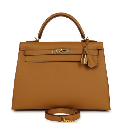 Hermes Kelly Sellier 32 Sesame Epsom GHW