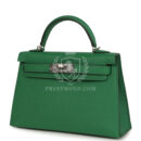 Hermes Kelly Sellier 20 Cactus Verso Epsom PHW