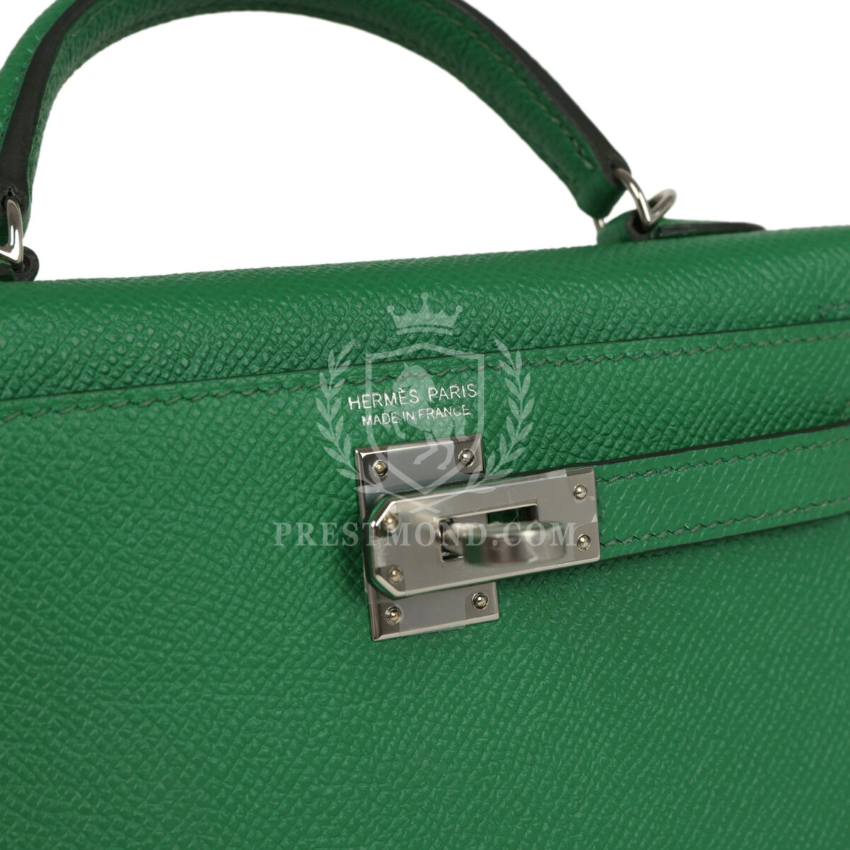 Hermes Kelly Sellier 20 Cactus Verso Epsom PHW — изображение 7