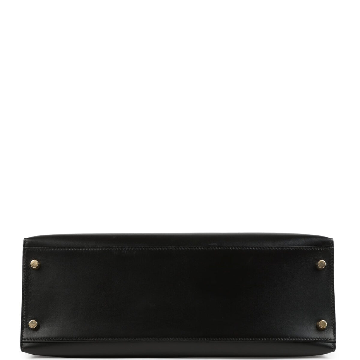 Vintage Hermes Kelly Sellier 32 Black Box GHW — изображение 6