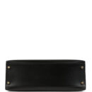 Vintage Hermes Kelly Sellier 32 Black Box GHW