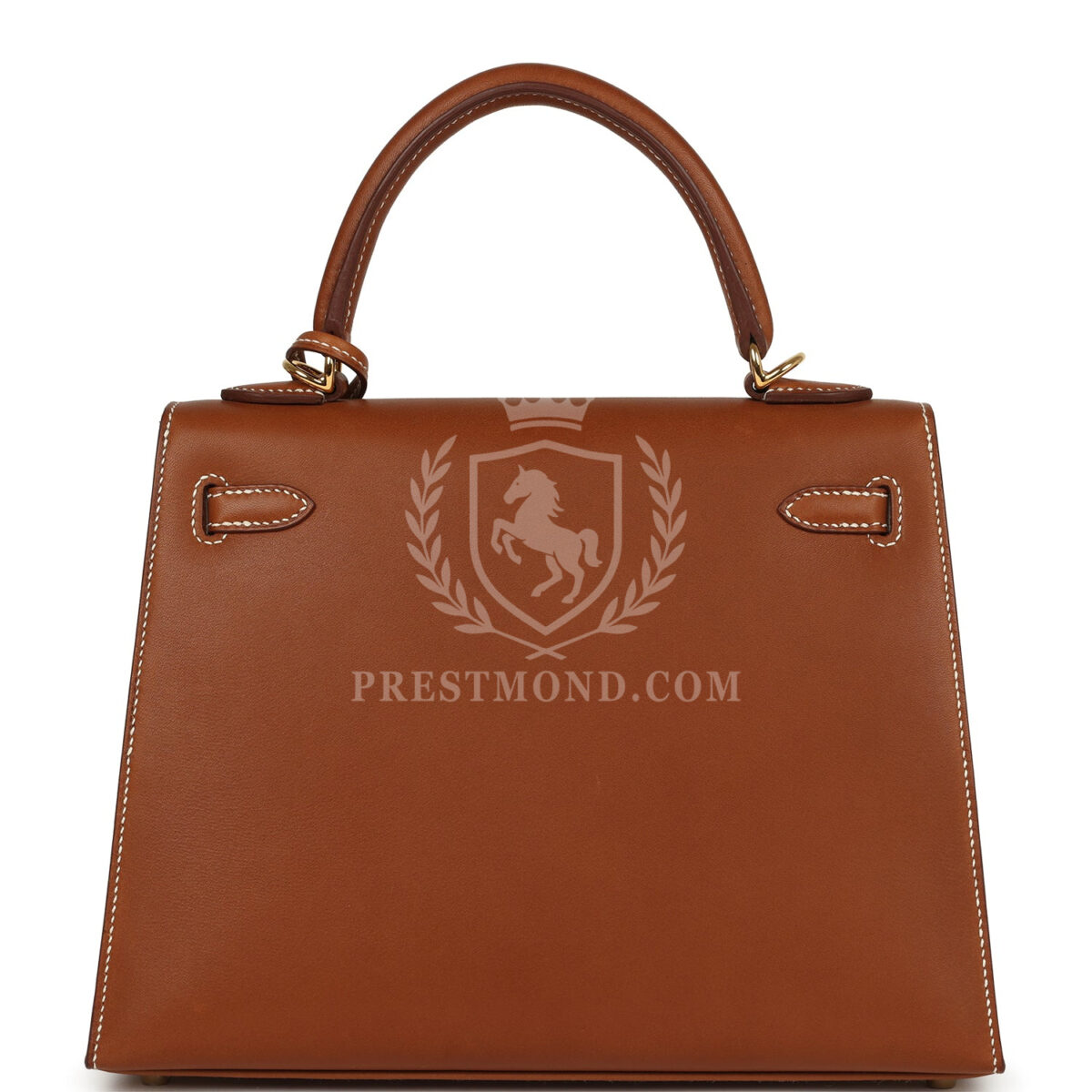 Hermes Kelly Sellier 25 Fauve Barenia GHW — изображение 5
