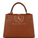 Hermes Kelly Sellier 25 Fauve Barenia GHW