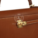 Hermes Kelly Sellier 25 Fauve Barenia GHW